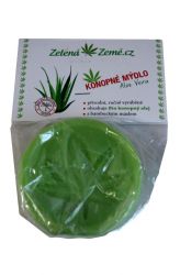 Zelená Země Konopné mýdlo s Aloe Vera 80 g