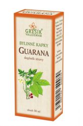 Grešík Guarana bylinné kapky 50 ml 