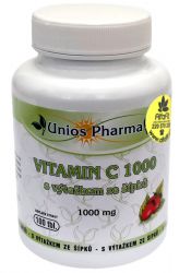 Unios Pharma Vitamín C 1000 mg s výtažkem ze šípků 100 tablet