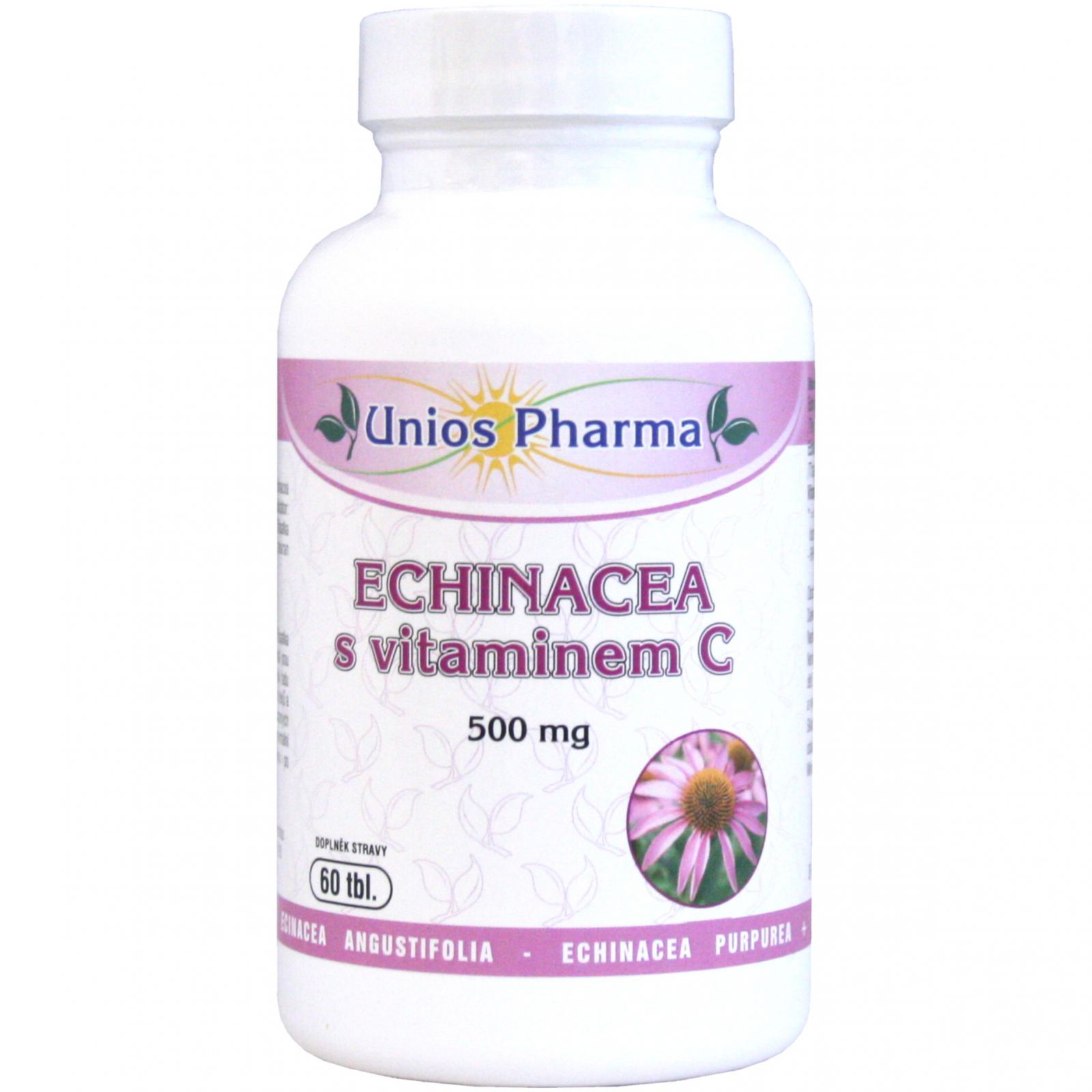 Unios Pharma Echinacea s vitamínem C 500 mg - 60 tablet 