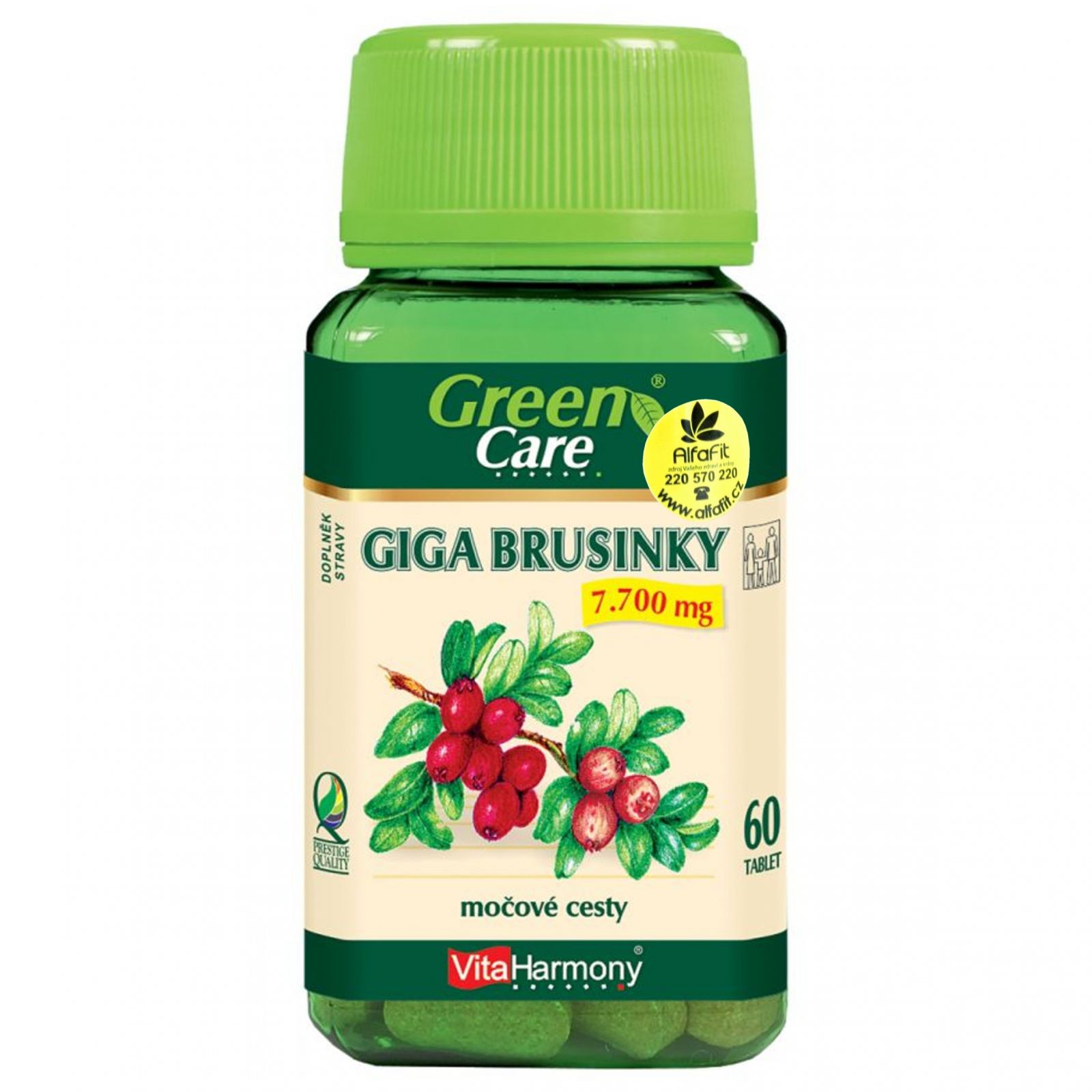  VitaHarmony Giga brusinky 7700 mg - 60 tablet