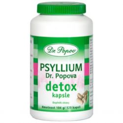 Dr. Popov Psyllium DETOX 120 kapslí