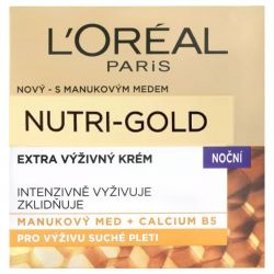  L'Oréal Paris Nutri─Gold Extra výživný noční krém 50 ml