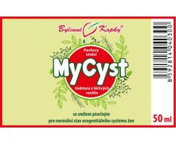 Bylinné kapky MyCyst - etiketa 50 ml