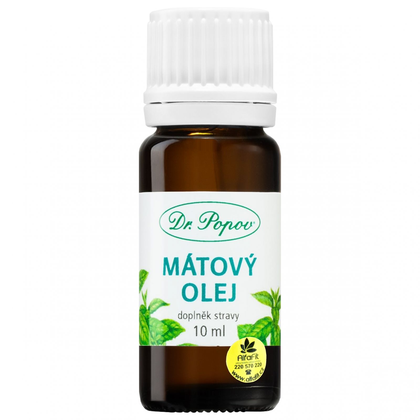 Dr. Popov Mátový olej 100% - 10 ml