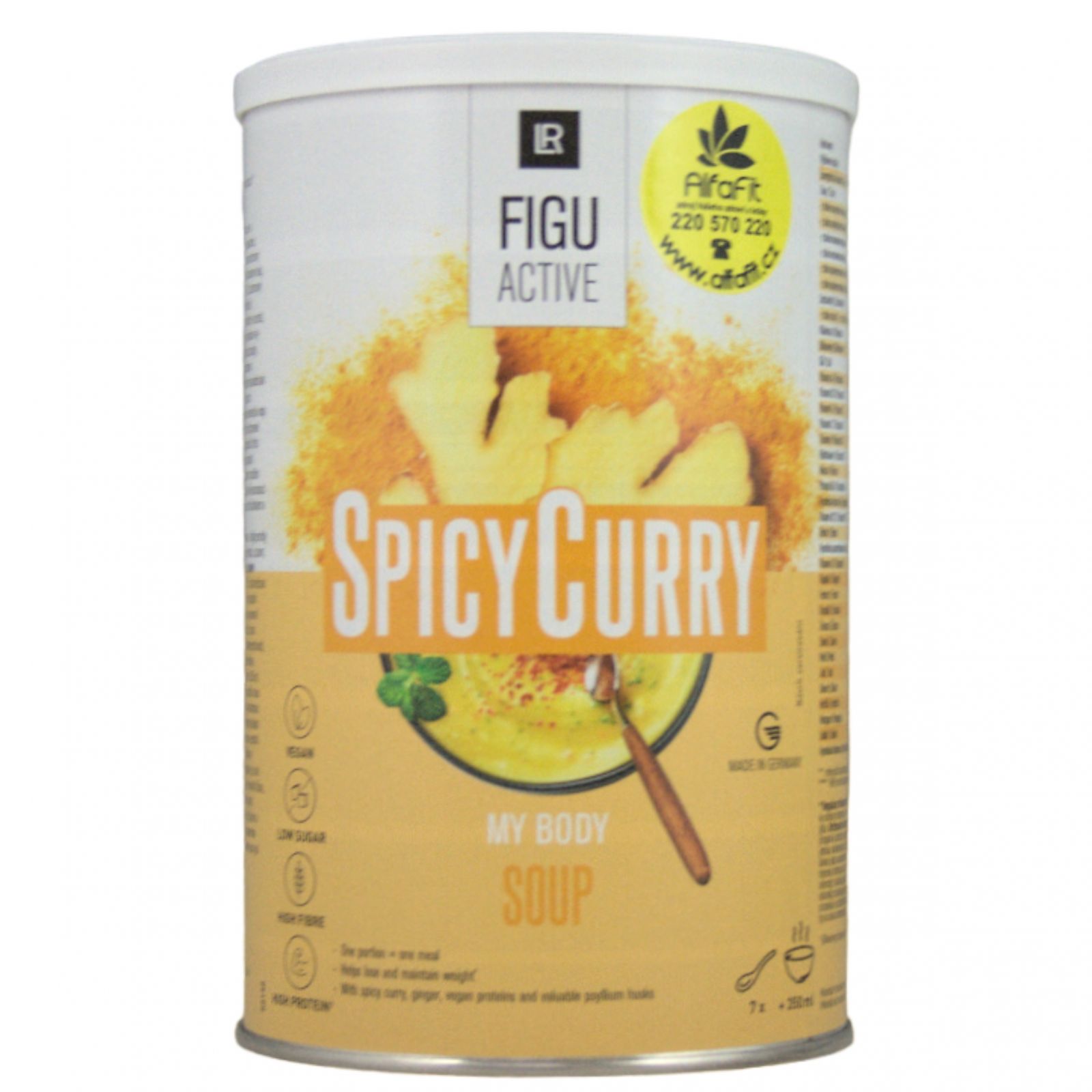 LR FIGUACTIVE Polévka Spicy Curry 488 g