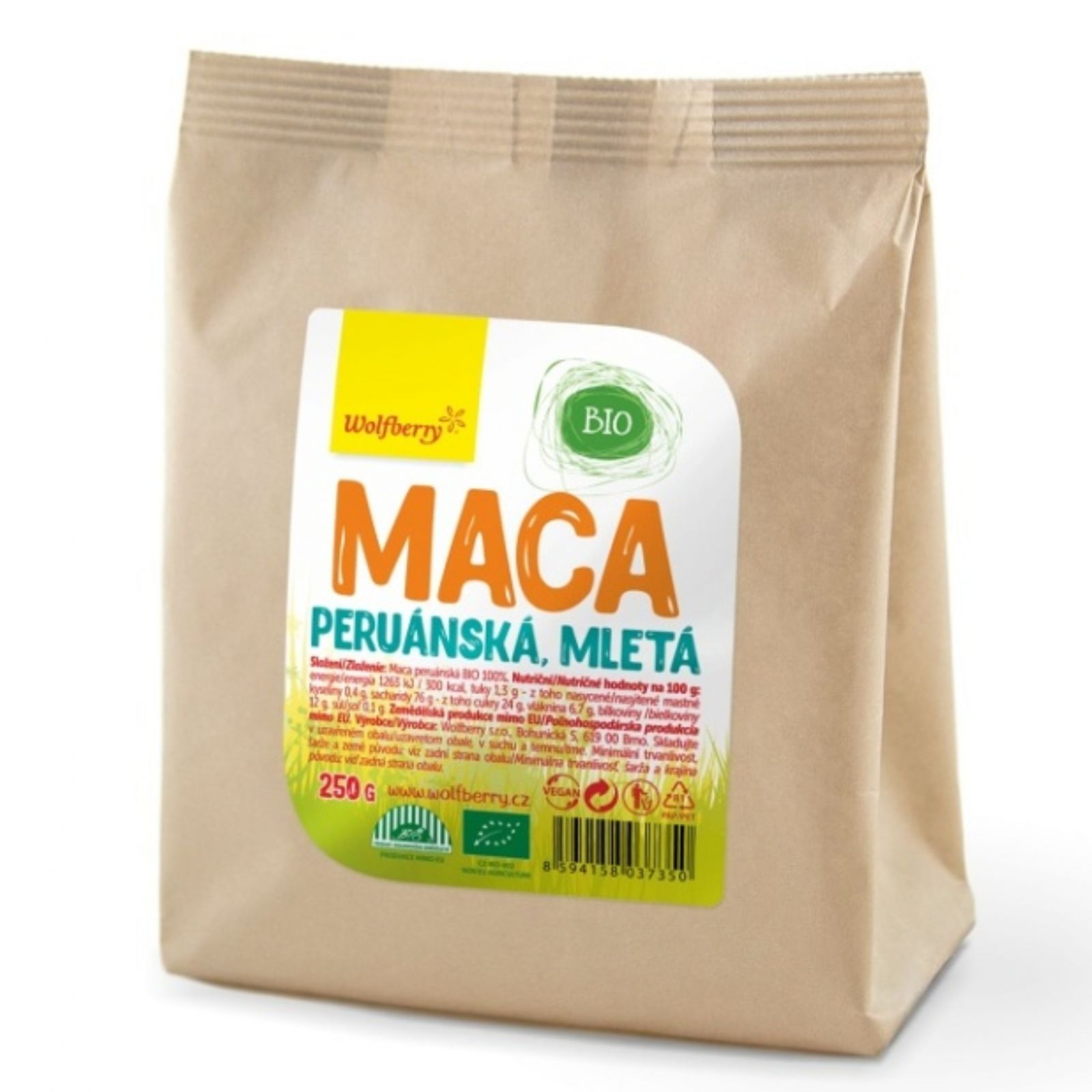 Wolfberry BIO Maca prášek 250 g