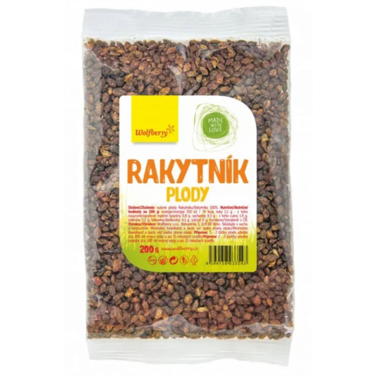 Wolfberry Rakytník plod 200 g