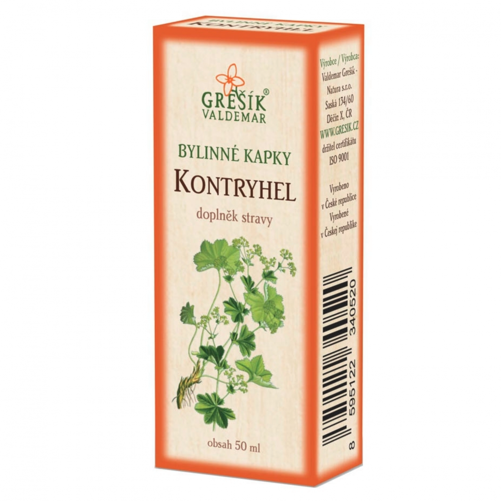 Grešík Kontryhel bylinné kapky 50 ml