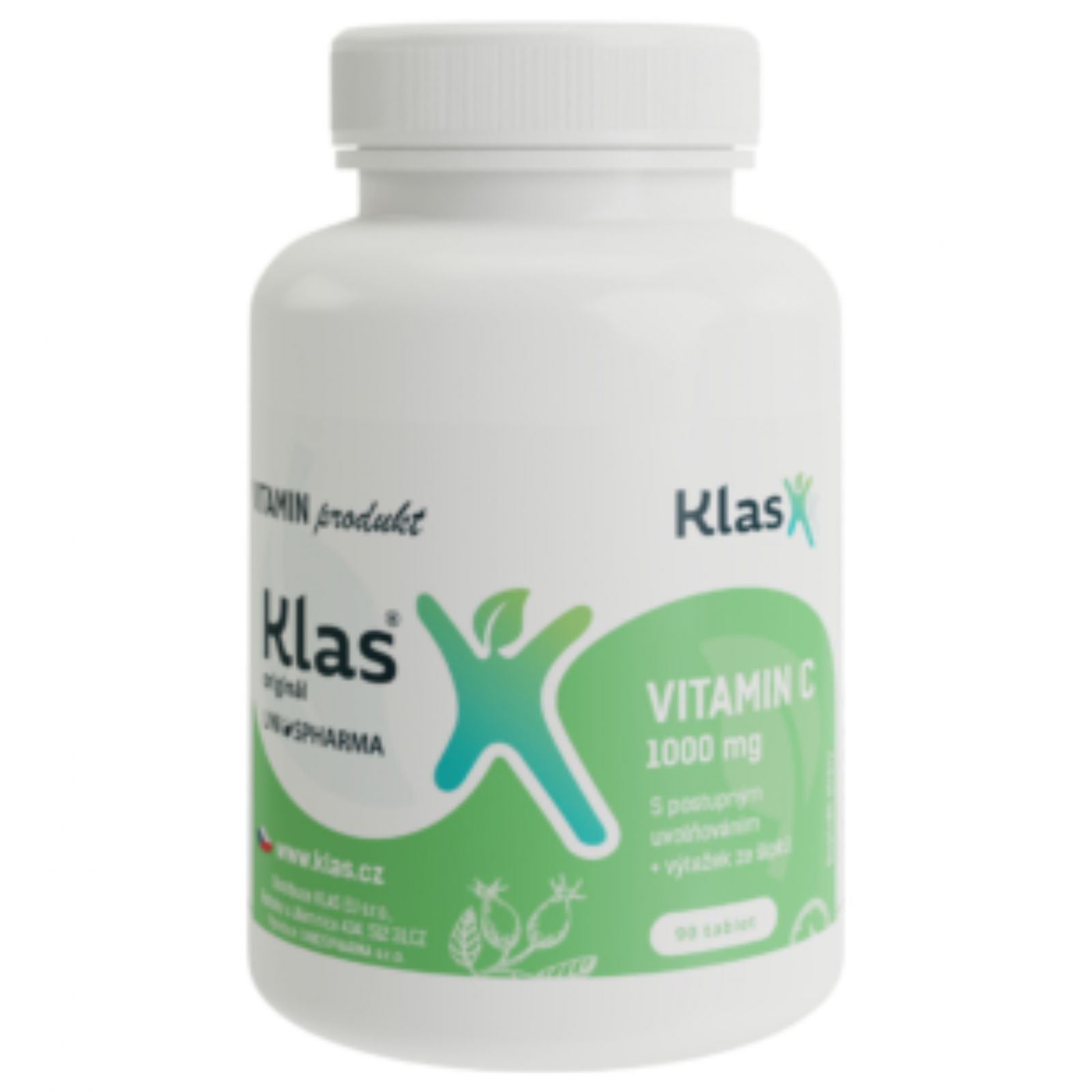 Klas Vitamín C 1000 mg Time release 90 tablet