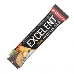 Nutrend Excelent 25% protein bar 85 g, Vanilka s ananasem v mléčné čokoládě