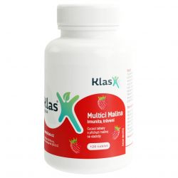 Klas Multíci s příchutí maliny 60 tablet SLEVA zkrácená trvanlivost: 31/12/2025