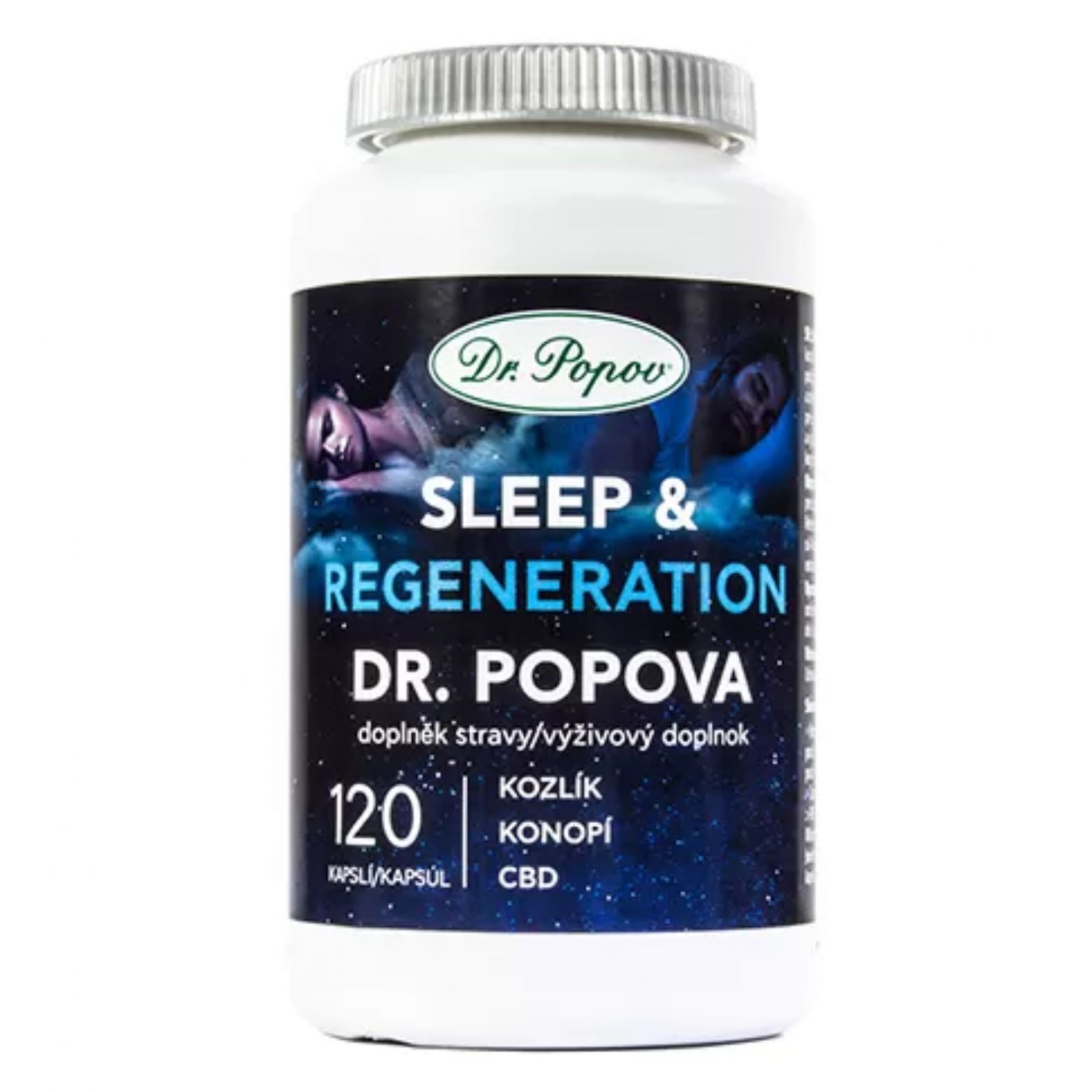 Dr. Popov SLEEP and REGENERATION 120 kapslí