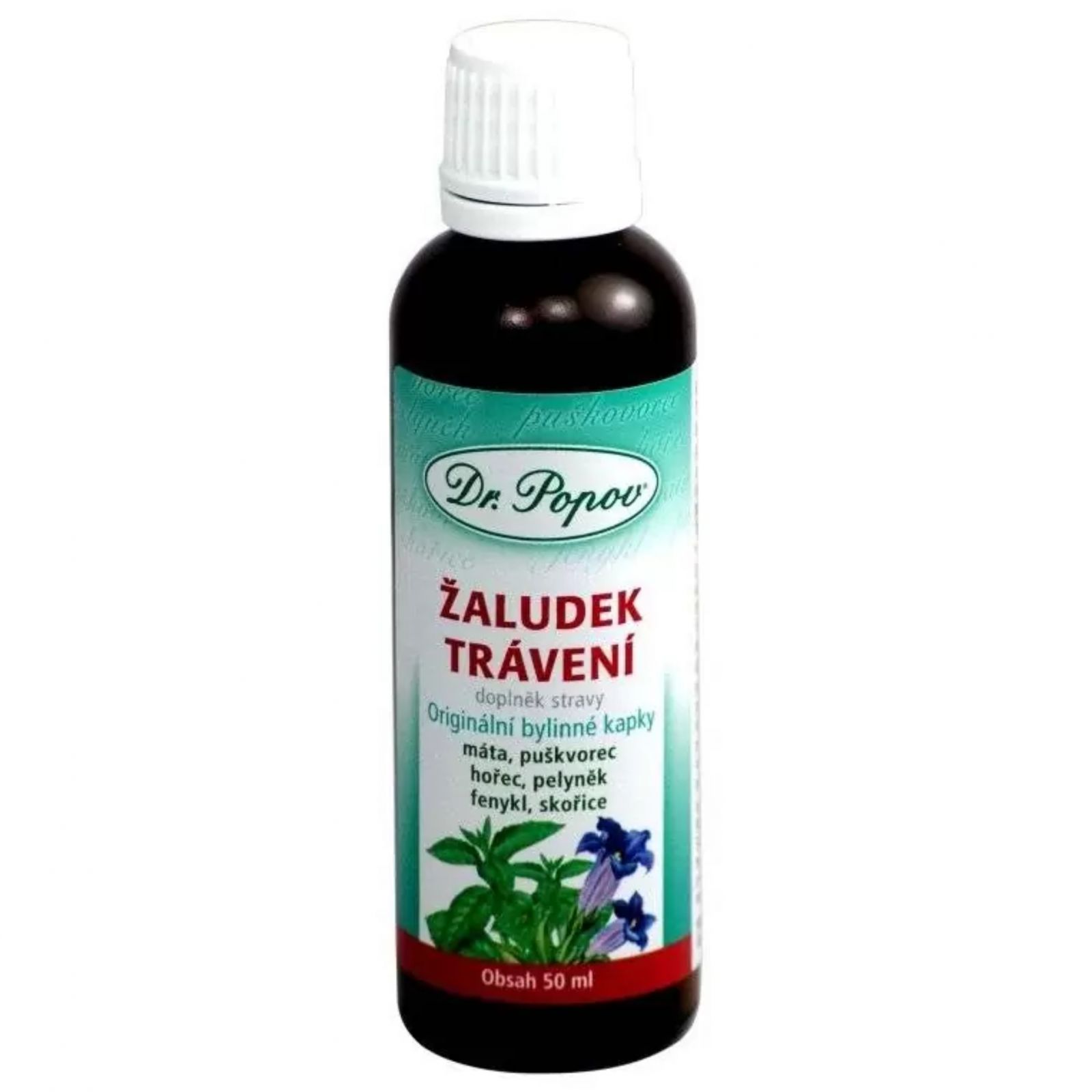 Dr. Popov Žaludek – trávení 50 ml