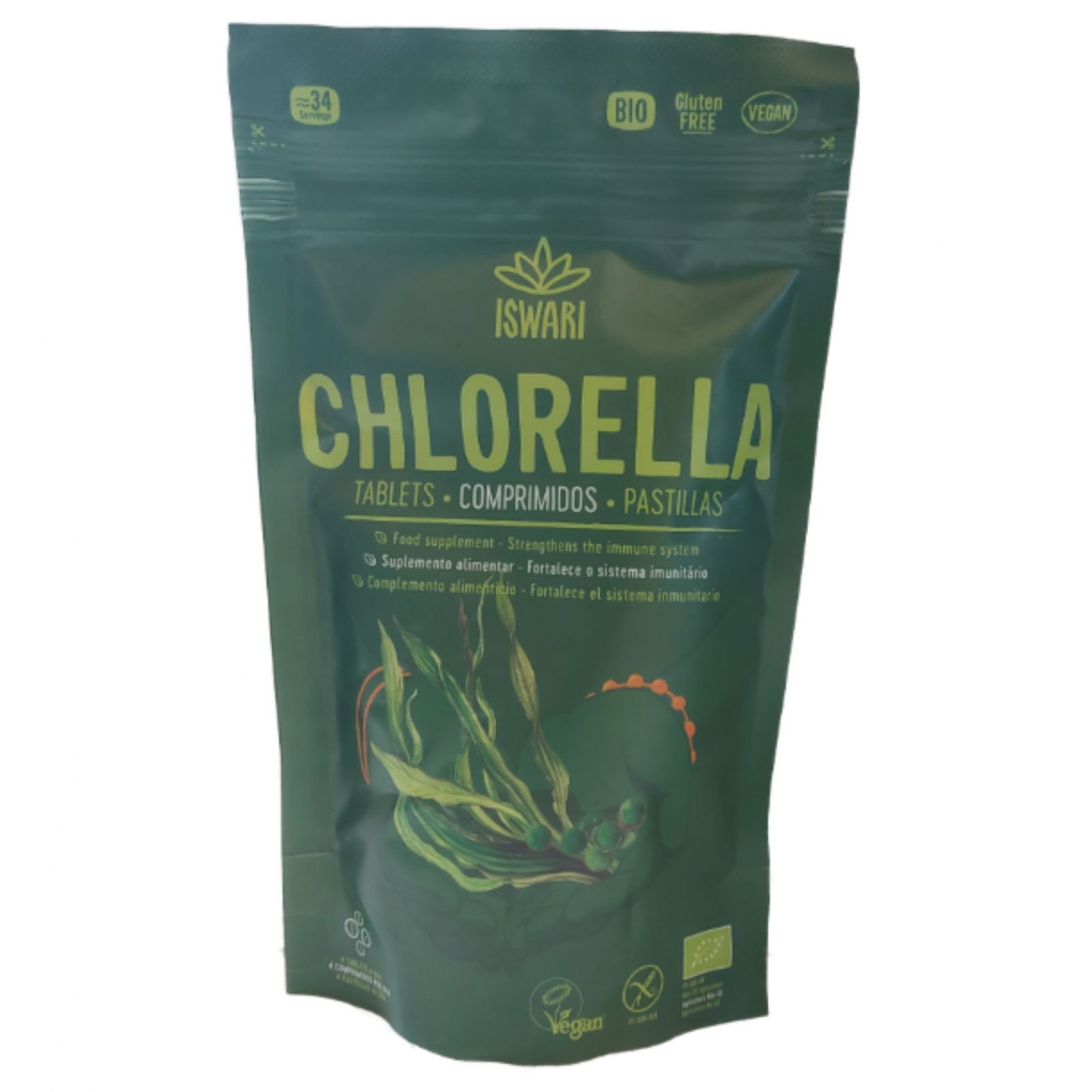 Iswari BIO Chlorella 70 g / 140 tablet