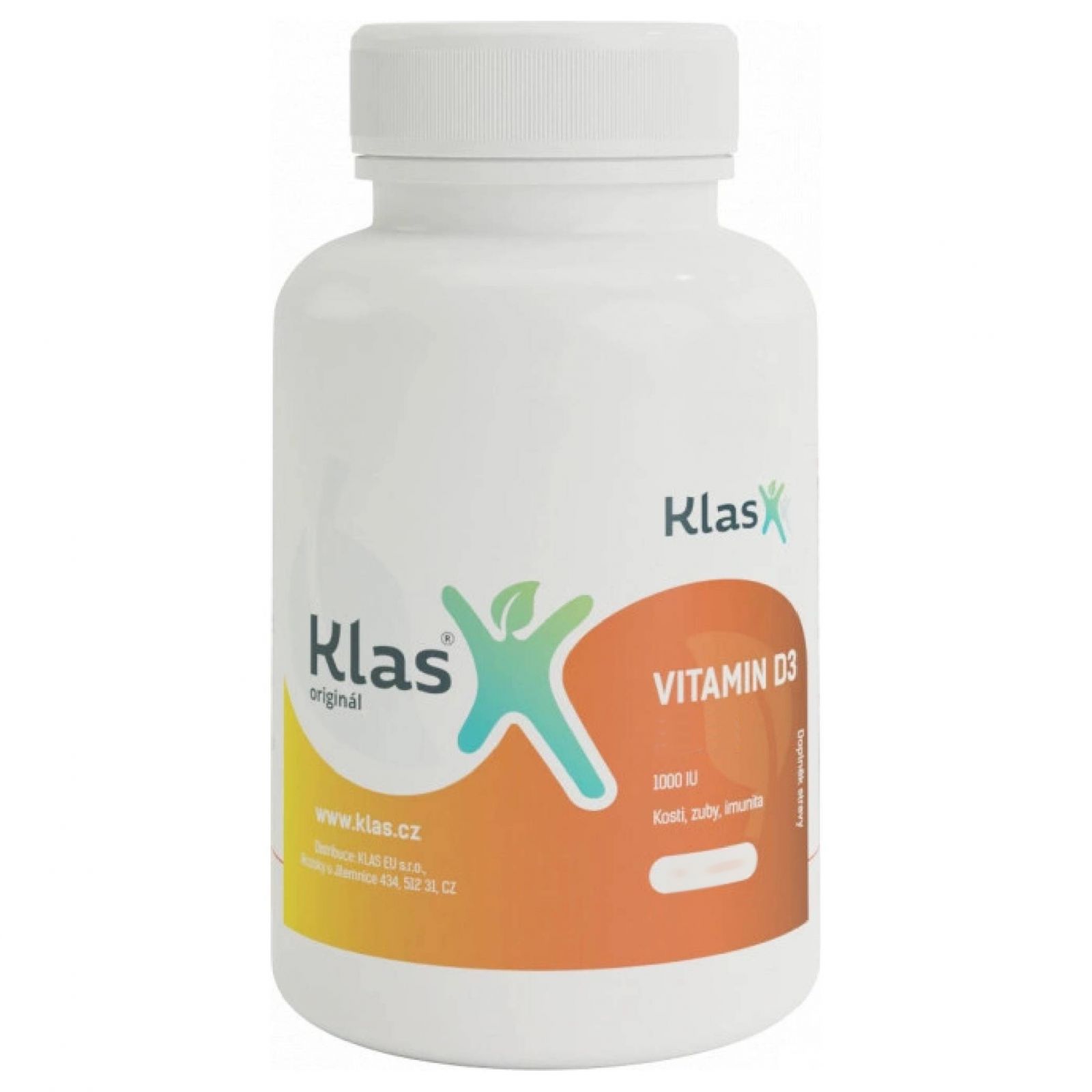 Klas Vitamin D3 1000 IU 90 tablet