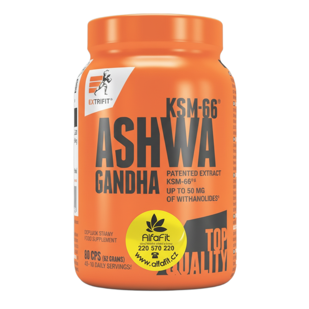 Extrifit Ashwagandha (Vitánie snodárná) 90 kapslí