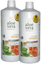 SET 2x LR Aloe Vera Drinking Gel s příchutí medu 1000 ml