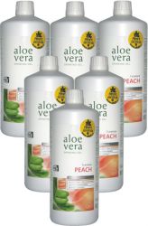 SET 6x LR Aloe Vera Drinking Gel s příchutí broskví 1000 ml